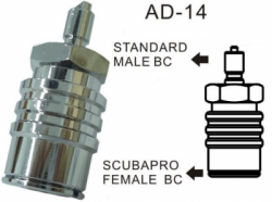 large AD 14 STANDARD MALE BC BALI DIE SHOP